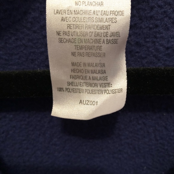 Adidas | blue zip-up long sleeve jacket - Picture 6 of 6